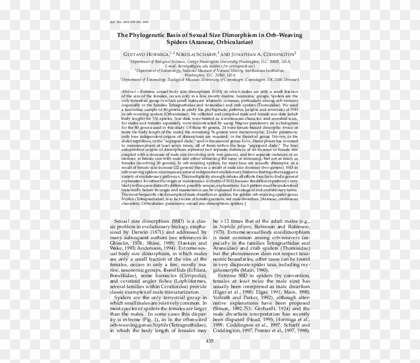 The Phylogenetic Basis Of Sexual Size Dimorphism In - Initial L: Saint Luke As The Ox Clipart #3692709