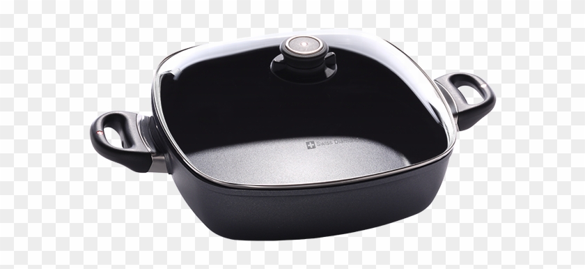 5 Qt Nonstick Square Casserole With Lid - Lid Clipart