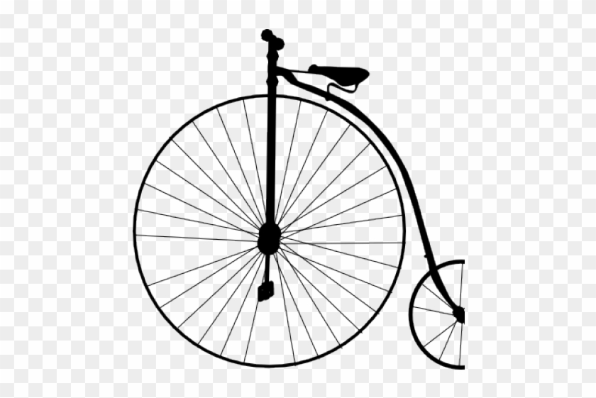Penny Farthing Wheel Clipart #3692797