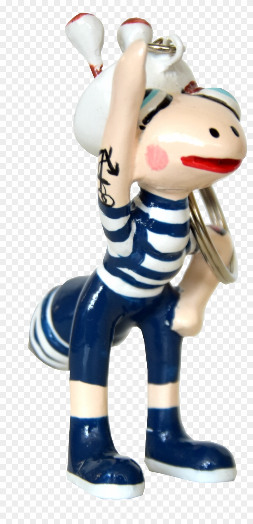 Llavero De Fibra De Vidrio Hecho A Mano En Forma De - Figurine Clipart