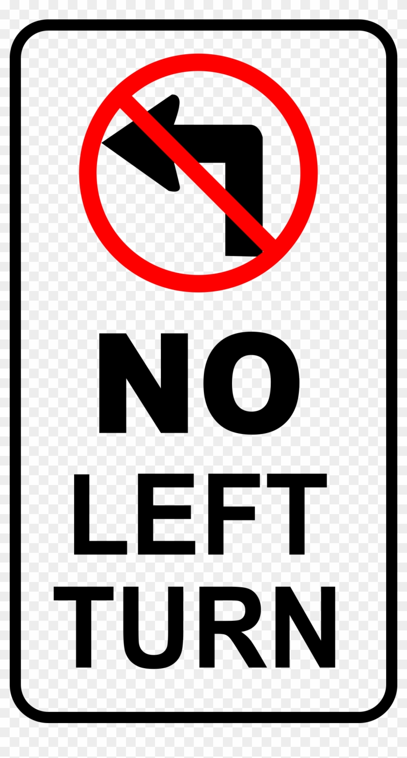 Roadsign Vector Sign Route - U Turn Road Sign Clipart