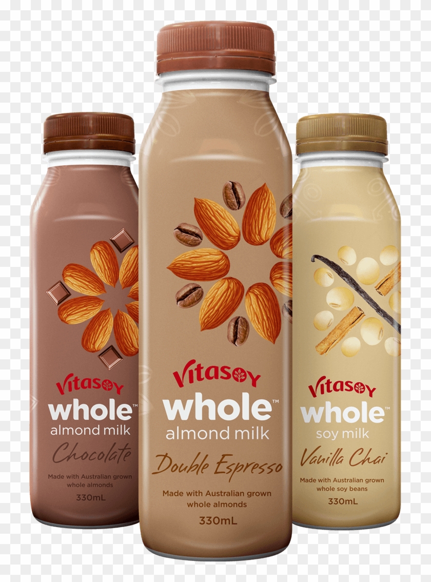 Vitasoy Take Premium, Whole Australian Almonds Or Soy - Vitasoy Whole Almond Milk Clipart #3693492