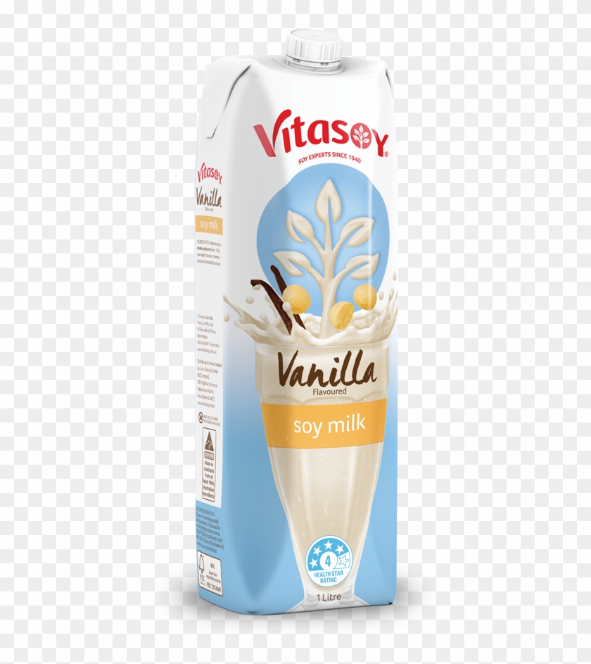 Vanilla Flavoured Soy Milk Clipart
