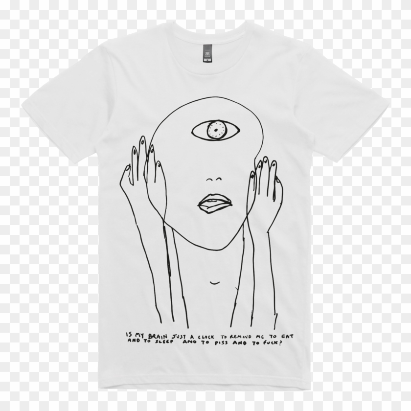 Big Scary Over Matter White Shirt Png Shirt Png Scary - T-shirt Clipart