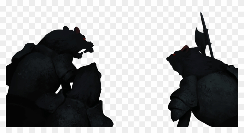 Rats 2 1 - Statue Clipart