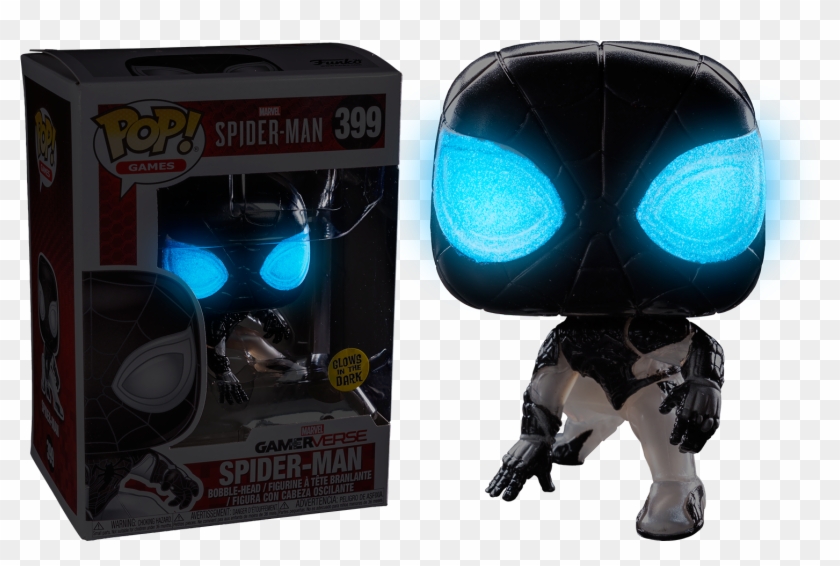 Negative Suit Spiderman Pop , Png Download - Negative Suit Spiderman Pop Clipart #3694363