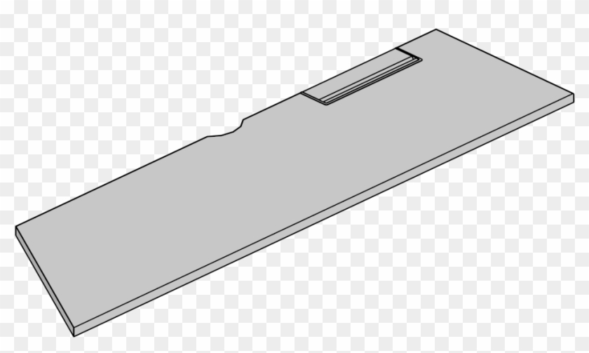Wksf-120 Strght Edg,3mm Edge,lam,l,23 - Masonry Tool Clipart #3694732