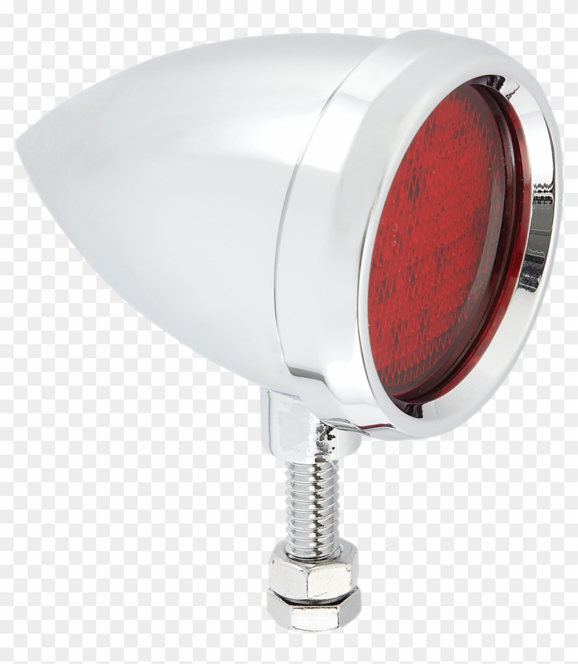 Arlen Ness Chrome 12v Led Red Lens Speeding Bullet Clipart #3694844
