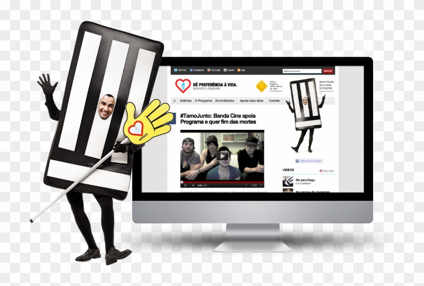 Imagem Ilustrativa Homem-faixa - Online Advertising Clipart #3694917