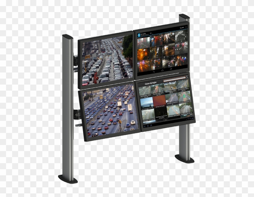 Desk Top Monitor - Congestionamento Em Sp Clipart #3695748