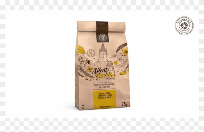 "silent Buda" Blend De Té Verde En Hebras Con Piel - Emmer Clipart