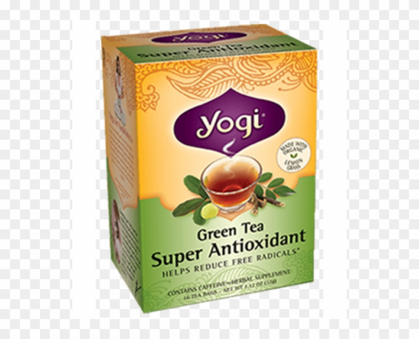 Té Orgánico Verde Limón Y Semilla De Uva Yogi Tea 16 - Yogi Tea Clipart #3695971