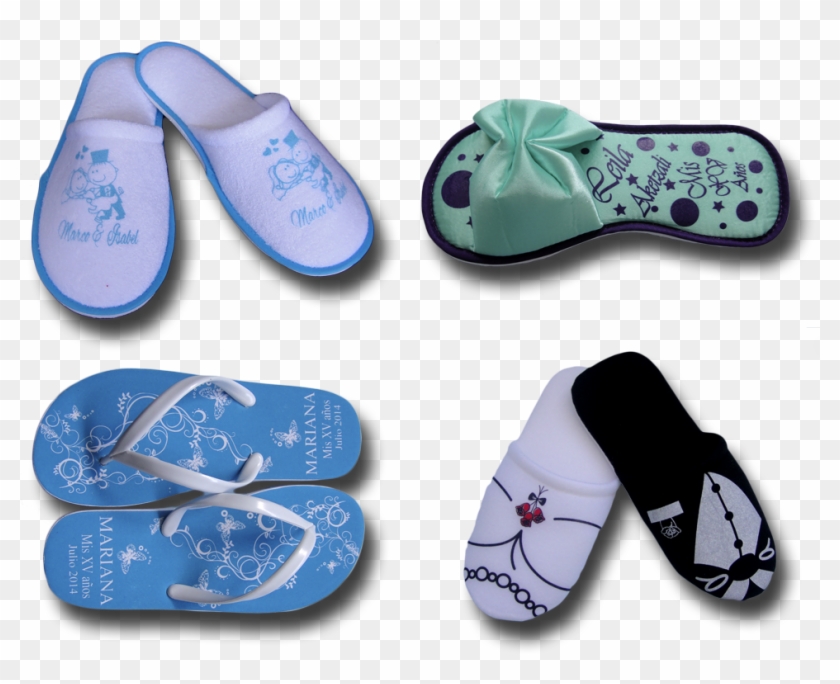Fabrica De Pantuflas - Flip-flops Clipart