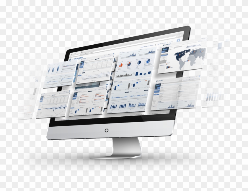 Conference Imac Mockup - Computer Monitor Clipart