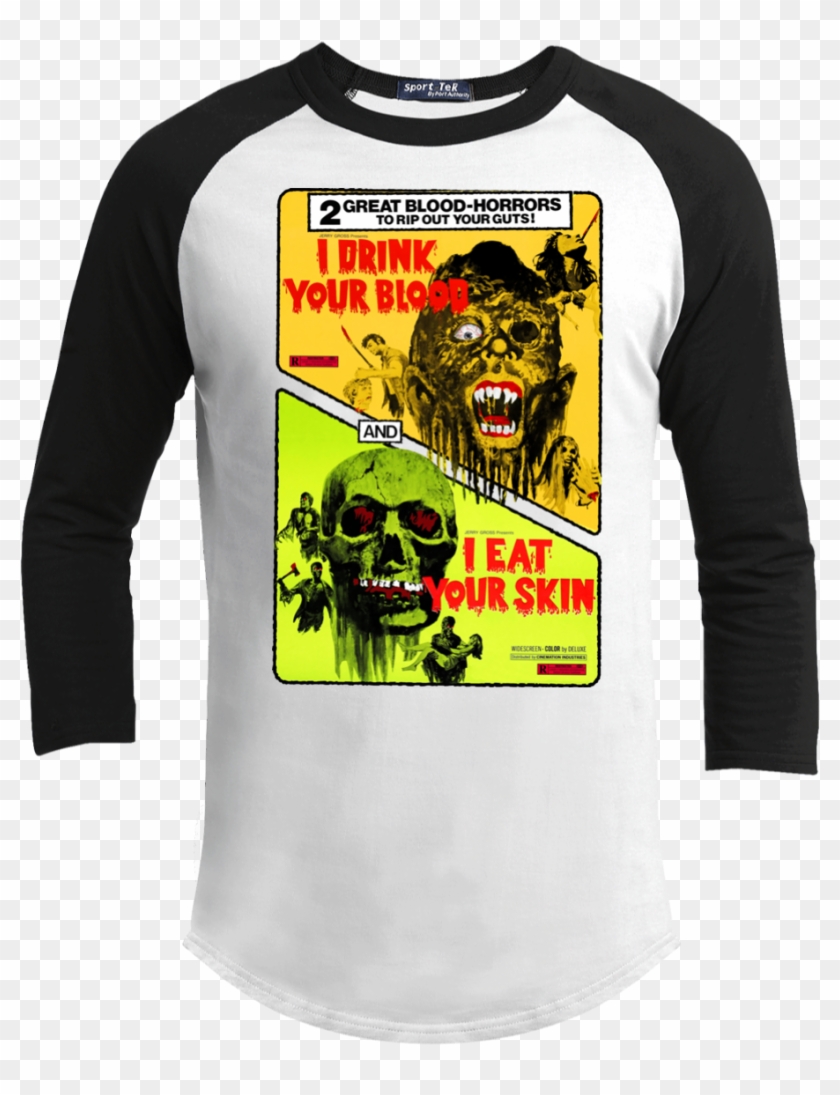 Double Feature Shlock Horror Cannibal B Movie Retro - Vintage Zombie Movie Posters Clipart