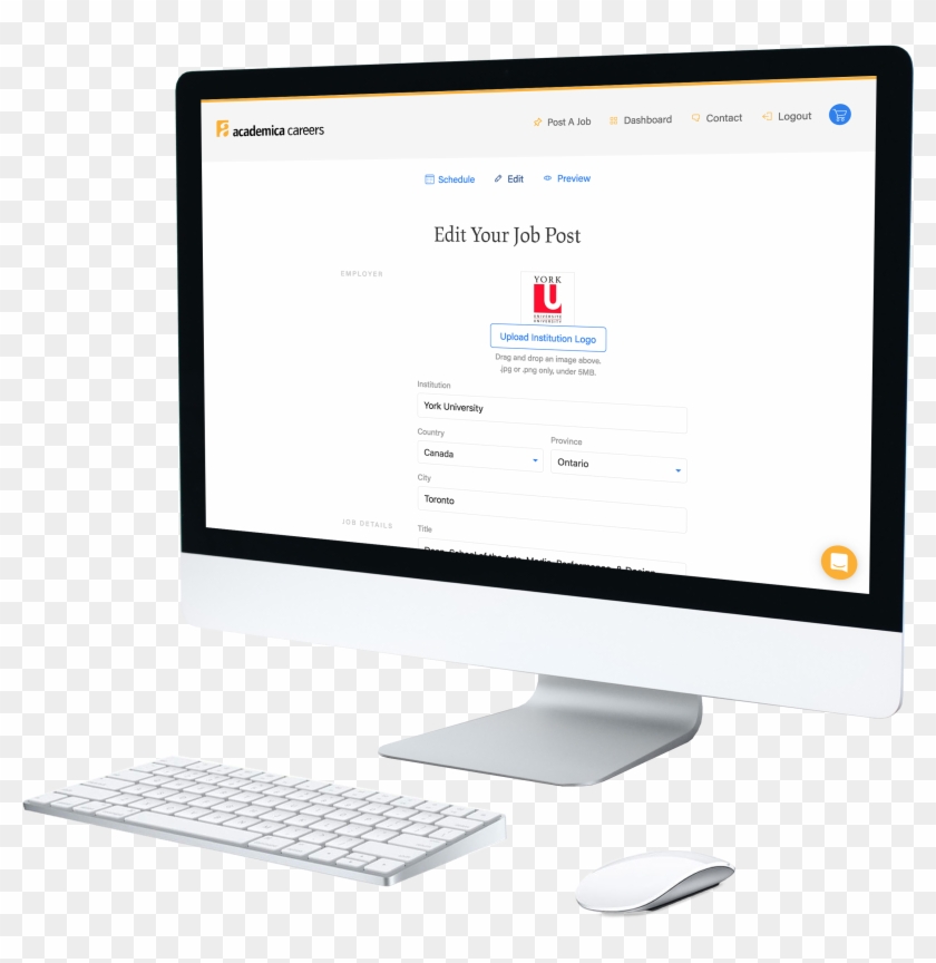 Reach Our Network Of Talented Higher Education Professionals - Computer Monitor Clipart