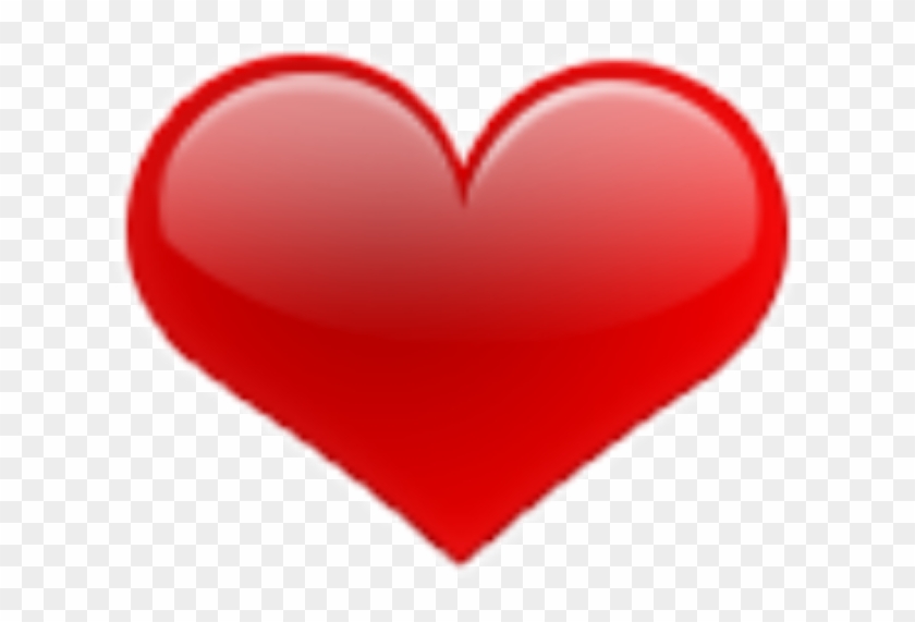 #red #rojo #corazones #corazon #hearts #emoji - Büyük Kalp Emojisi Clipart