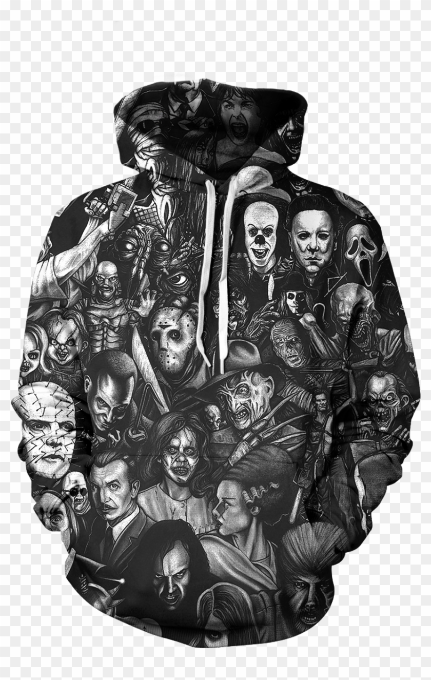 Product - Horror Movie Character Hoodie Clipart #3696908