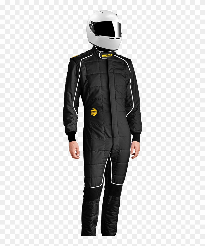 Momo - Suit - Corsa Evo - Black - Nomex Racing Suit Clipart #3697070