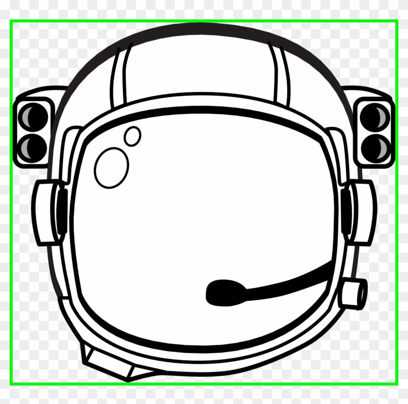 Vector Free Stock Ideas Of Cool Appealing Astronaut - Space Helmet Clipart - Png Download #3697223