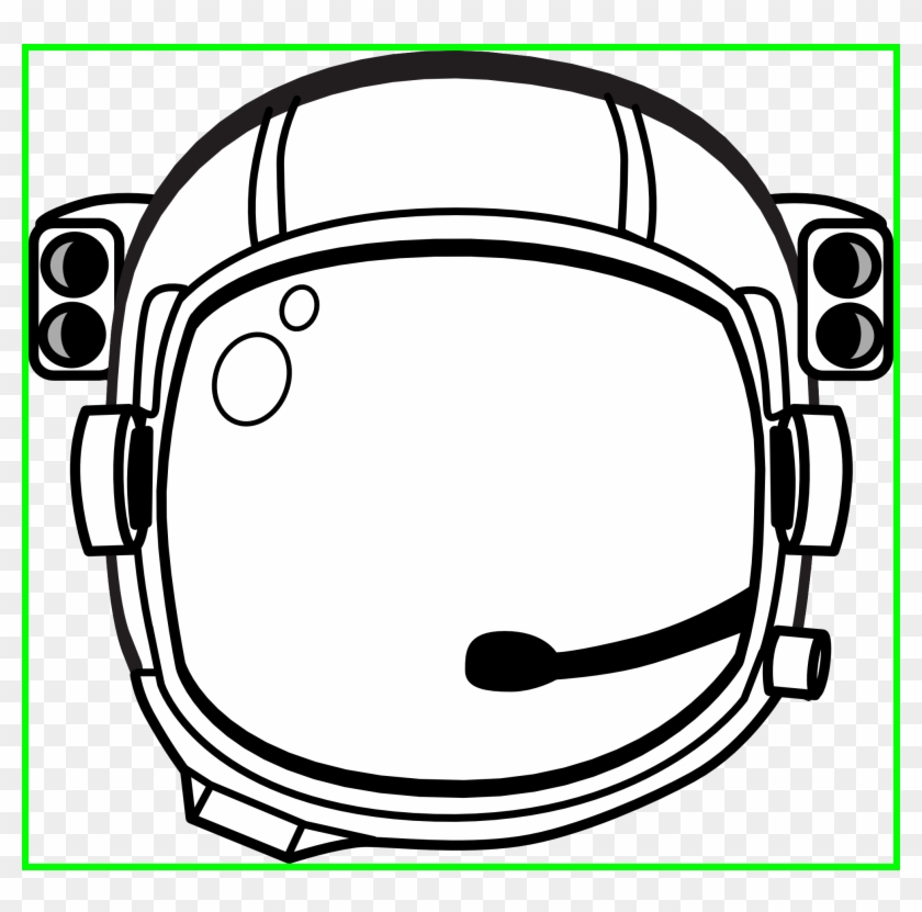 Vector Free Stock Ideas Of Cool Appealing Astronaut - Space Helmet Clipart - Png Download