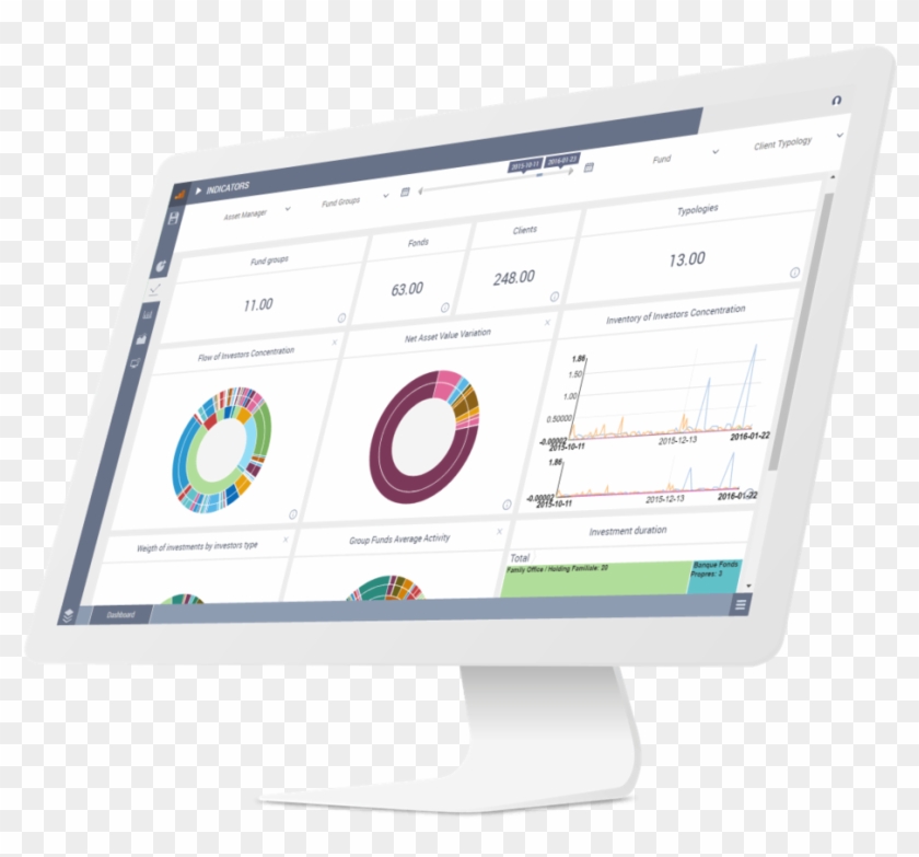 Macbook Pro & Imac Mockup Template - Computer Monitor Clipart