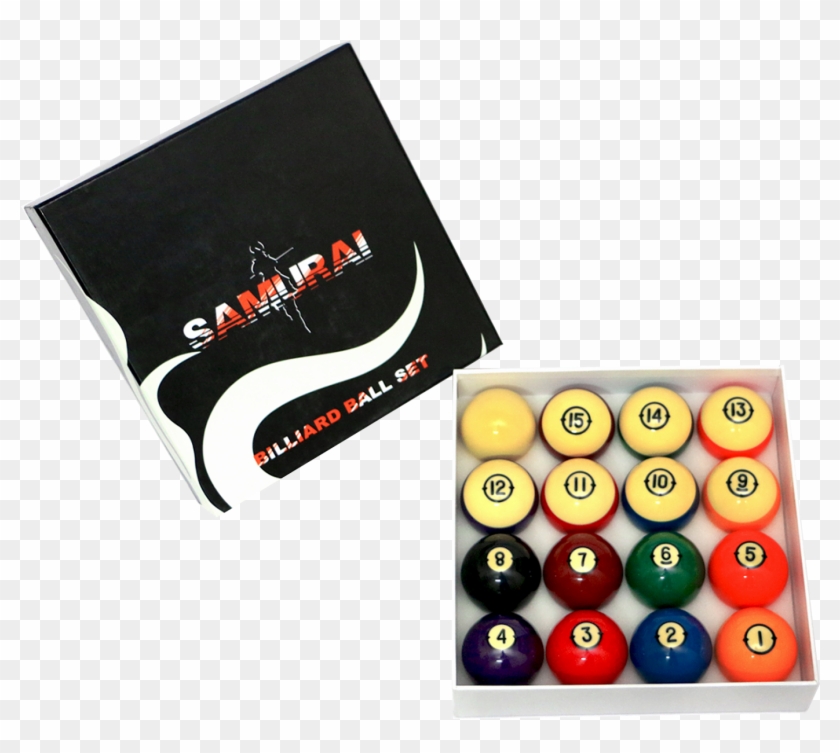 Samurai Pool Ball - Pool Clipart #3697688