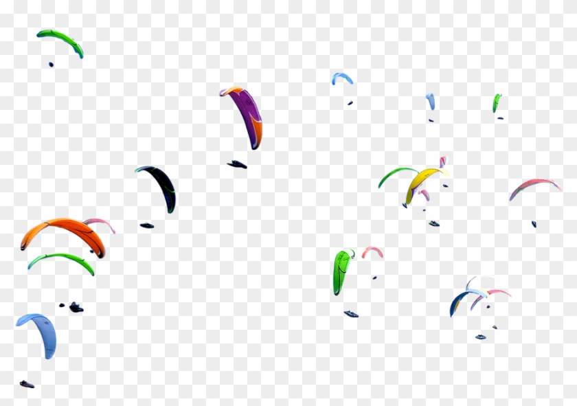 Paragliding Lessons - - Paragliding Clipart #3697711