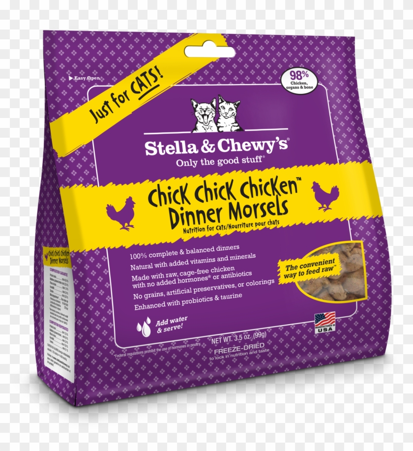 Back - Stella & Chewy's Chick Chick Chicken Freeze Dried Clipart