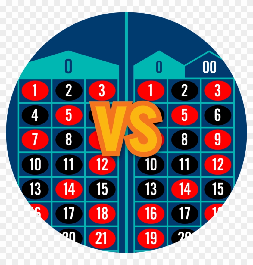 A European Roulette Table Vs Clipart