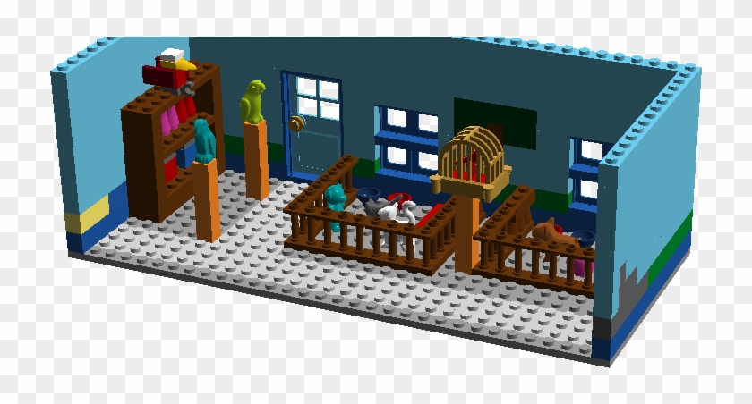 Pet Shop - Lego Clipart