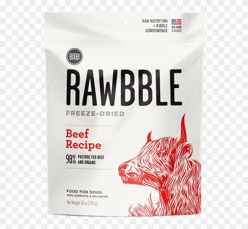 Bixbi Rawbble Dog Food Freeze Dried Clipart