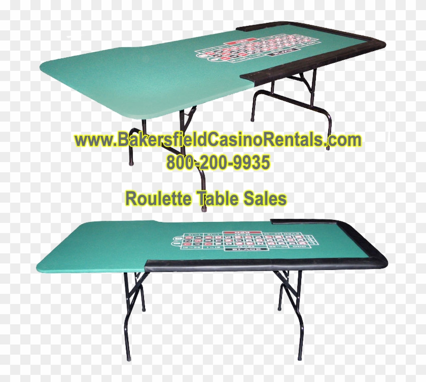 Roulette Table For Sale In California - Folding Table Clipart #3698416