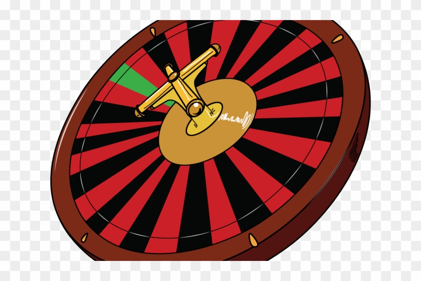 Roulette Wheel Clipart Transparent - Casino Clipart Roulette - Png Download #3698663