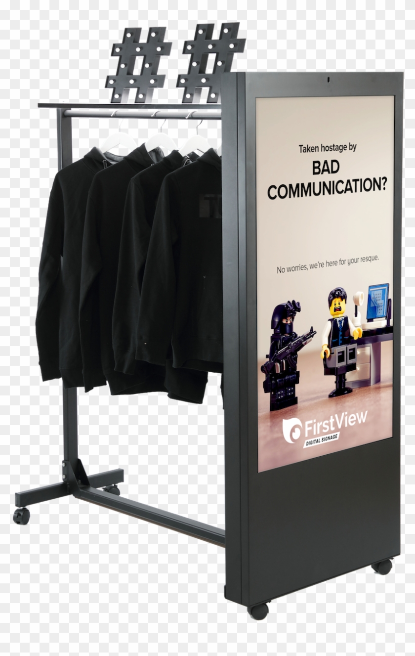 All Firstview Digital Signage Screens Are Connected - Banner Clipart