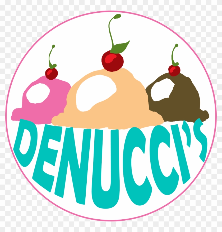 "the Chubby Mermaid" A Large Chocolate/vanilla Custard Clipart