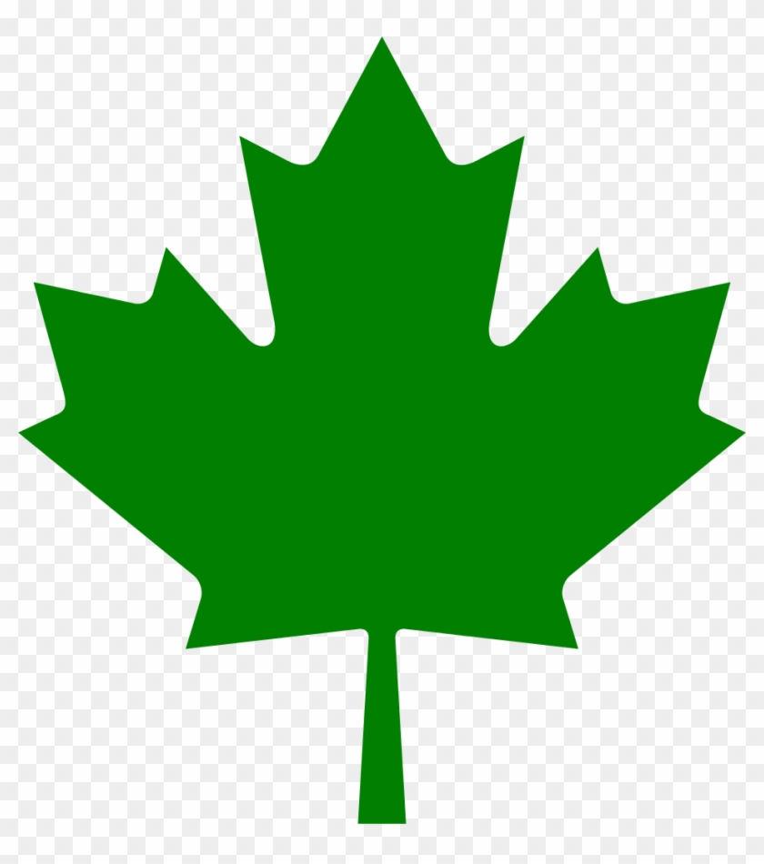 File Leaf Svg Wikimedia Commons Filegreen Leafsvg - Maple Leaf Png Clipart