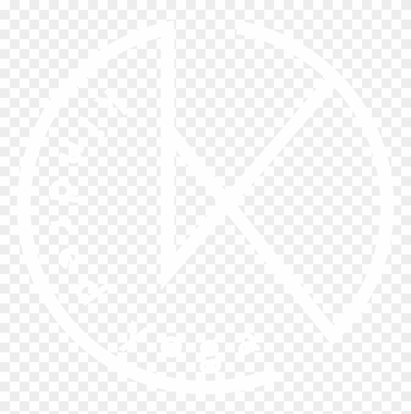 Kindred Yoga Symbol Lines White Clipart #3699568