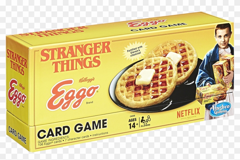 Eggo Card Game - Ouija Hasbro Stranger Things Clipart
