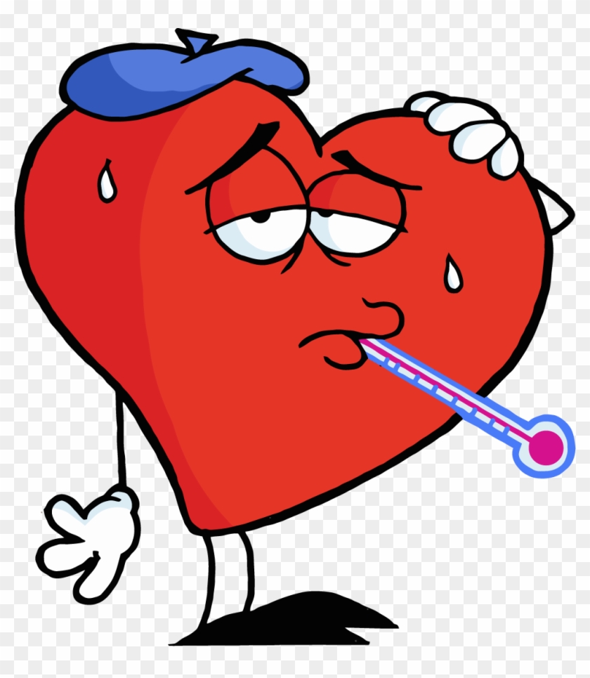 Sick Transparent - Sick Heart Clipart - Png Download #370016