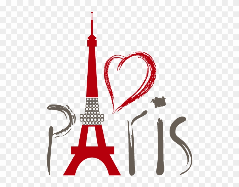 Transparent I Love In The Spring Time Anytime - Forma De Torre Eiffel Clipart #370079