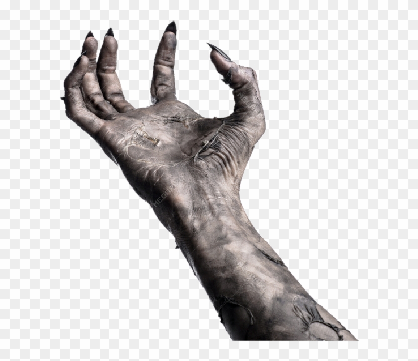 Creepy Witch Png Image Background - Hand Of Death Clipart #370255