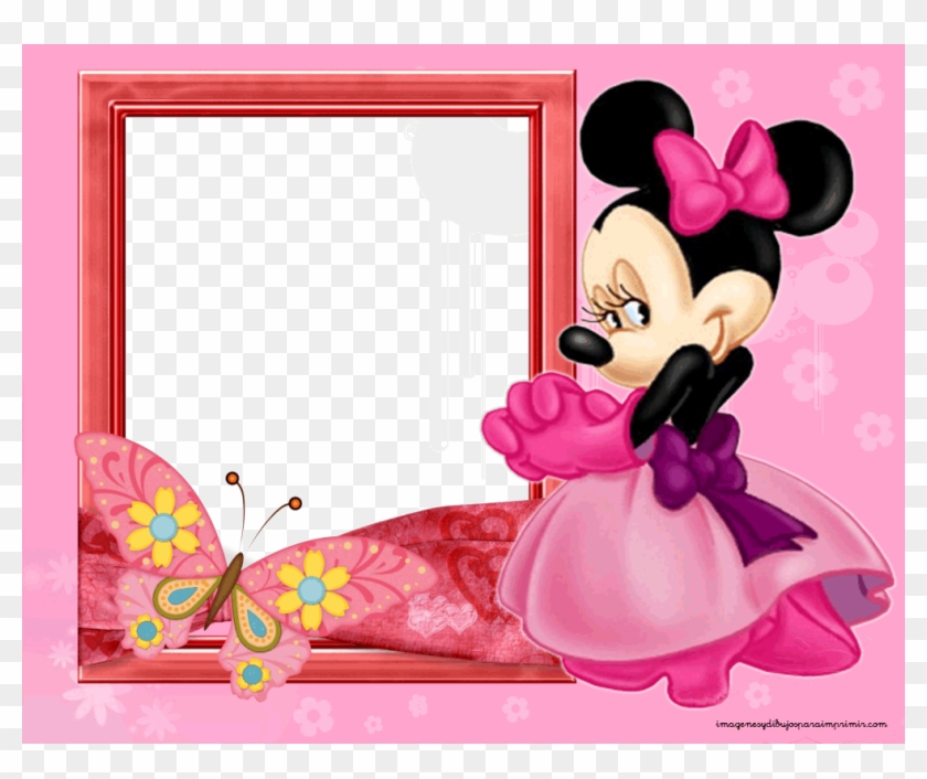 Frame Minnie Png - Minnie Mouse Frames Clipart