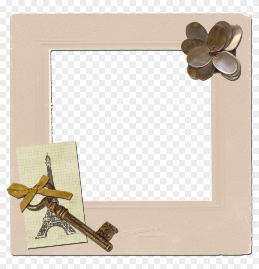 Free Png Download Paris Photo Frame Transparent Png - Frame Paris Clipart