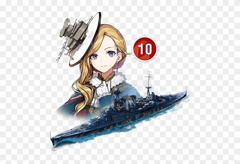 Azur Lane Hood Ship Bundle - War Of Warships Azur Lane Clipart #370440