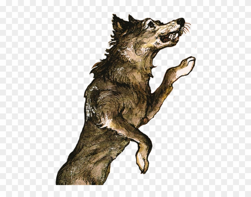 Little Red Riding Hood Wolf Png Clipart #370530