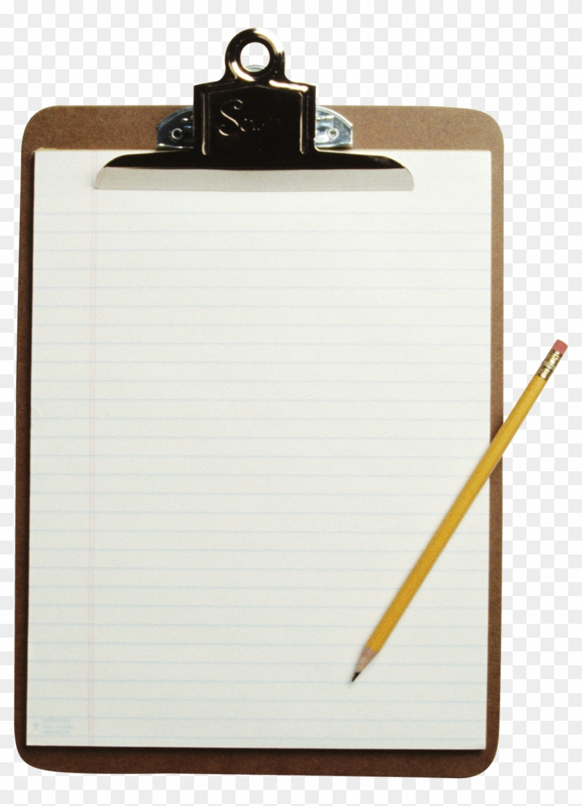 Download Free Png Paper - Transparent Background Clipboard Png #370573