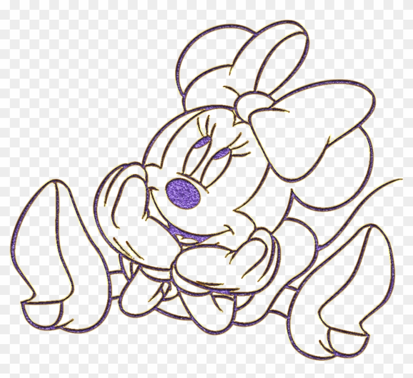 Criando Ideias Legais - Desenhos Para Colorir Minnie Clipart