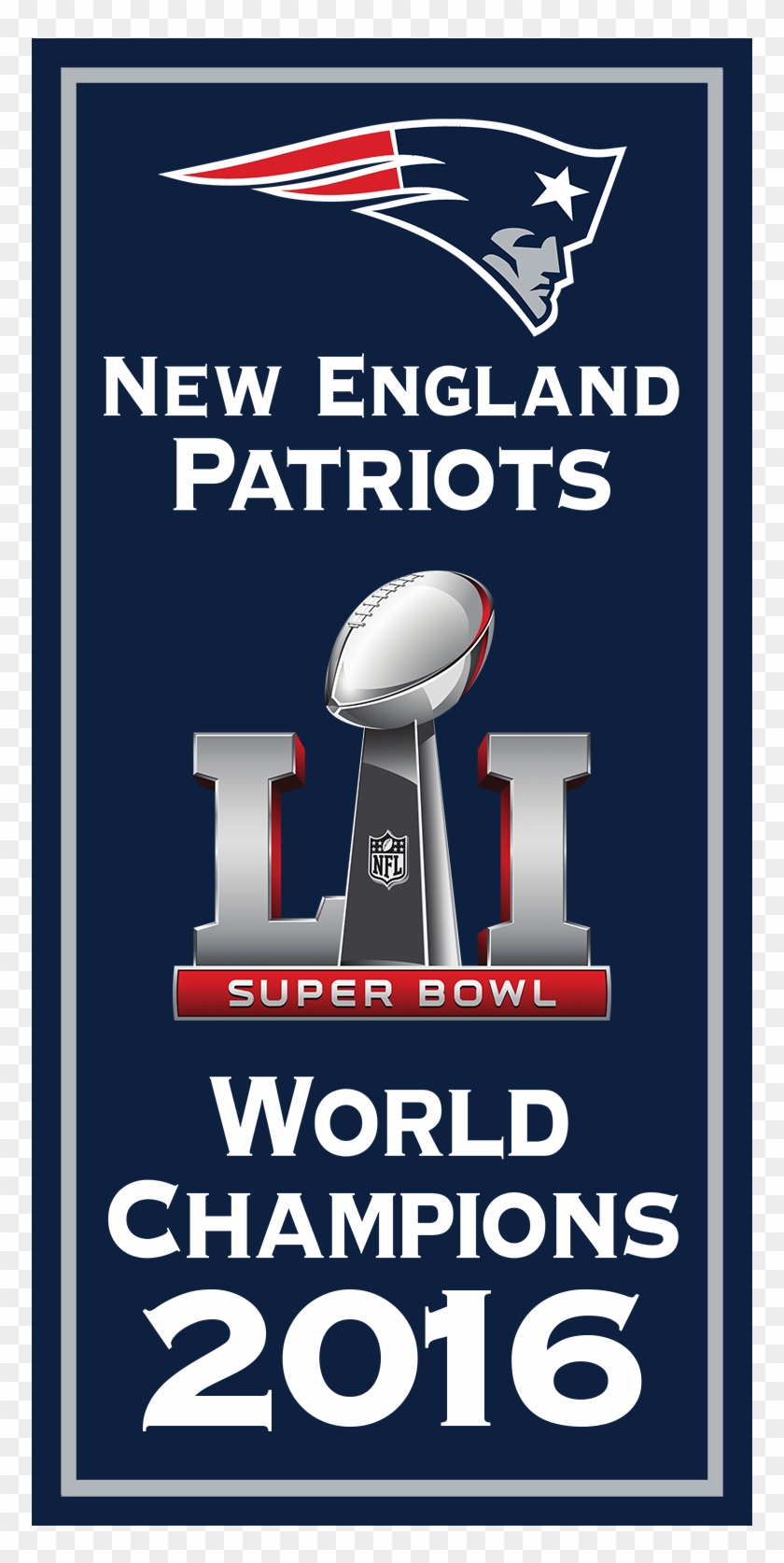 New England Patriots - Patriots 2016 World Champions Clipart