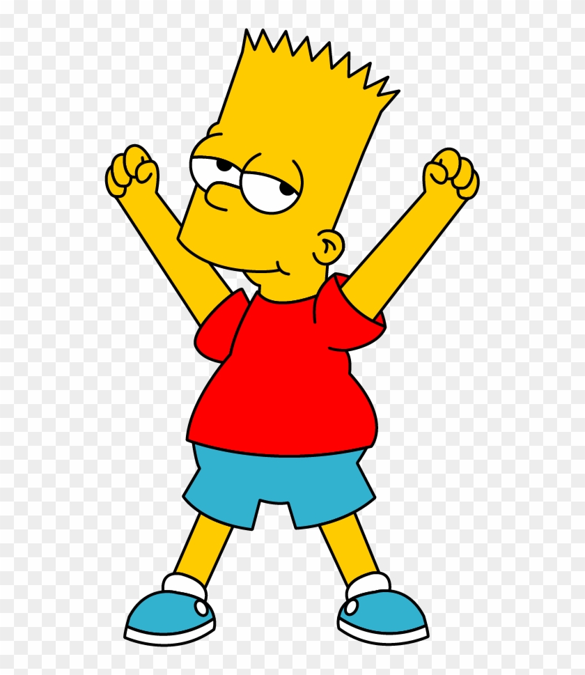 Naughty Bart Simpson Png Clipart2 - Bart Simpson Png Transparent Png #370678